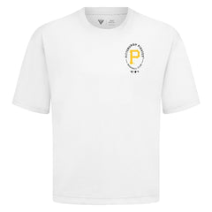 White Pittsburgh Pirates Levelwear Signet Oversized Luxe Signature Knit T-Shirt