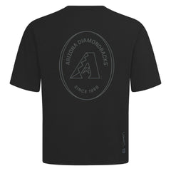 Black Arizona Diamondbacks Levelwear Signet Oversized Luxe Signature Knit T-Shirt