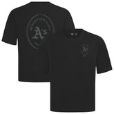 Black Athletics Levelwear Signet Oversized Luxe Signature Knit T-Shirt
