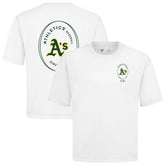 White Athletics Levelwear Signet Oversized Luxe Signature Knit T-Shirt