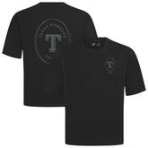 Black Texas Rangers Levelwear Signet Oversized Luxe Signature Knit T-Shirt