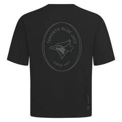 Black Toronto Blue Jays Levelwear Signet Oversized Luxe Signature Knit T-Shirt
