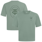 Green Minnesota Twins Levelwear Register Oversized Luxe Signature Knit T-Shirt