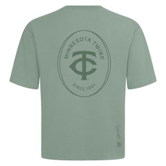 Green Minnesota Twins Levelwear Register Oversized Luxe Signature Knit T-Shirt