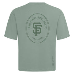 Green San Francisco Giants Levelwear Register Oversized Luxe Signature Knit T-Shirt