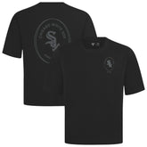 Black Chicago White Sox Levelwear Register Oversized Luxe Signature Knit T-Shirt