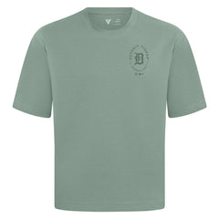 Green Detroit Tigers Levelwear Register Oversized Luxe Signature Knit T-Shirt