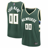 Fanatics Milwaukee Bucks Fast Break Custom Jersey