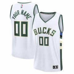 Fanatics Milwaukee Bucks Fast Break Custom Jersey