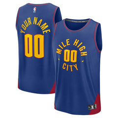Fanatics Denver Nuggets Youth Fast Break Custom Replica Jersey sale