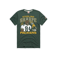 Sterling Sharpe Homage Unisex HOF Player Graphic Tri-Blend T-Shirt - Green Bay Packers T-shirts