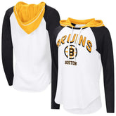 NHL Boston Bruins G-III 4Her by Carl Banks Women's MVP Hooded Long-Sleeve T-Shirt