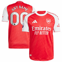 Arsenal 2025/26 Home Custom Jersey