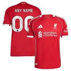 Liverpool 2025/26 Home Custom Jersey