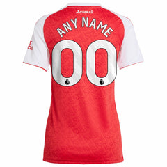 Arsenal Women's 2025/26 Home Replica Custom Jersey