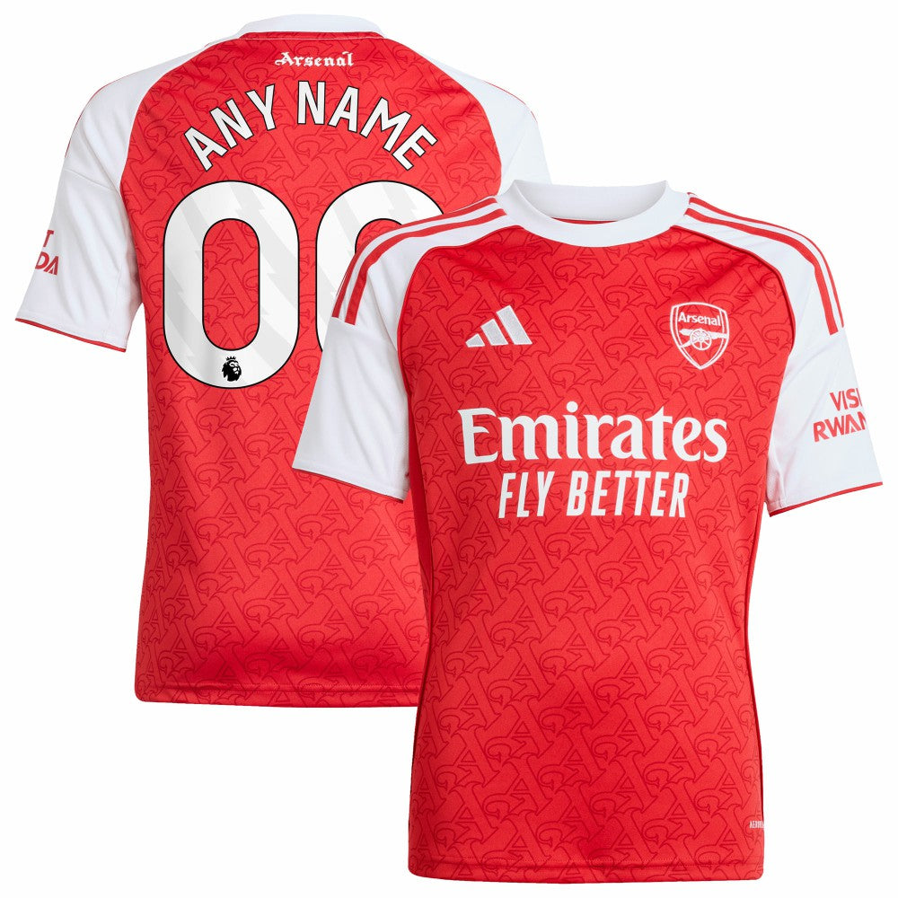 Arsenal Youth 2025/26 Home Replica Custom Jersey