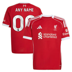 Liverpool Youth 2025/26 Home Custom Replica Jersey