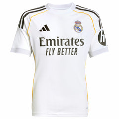 Real Madrid Youth 2025/26 Home Replica Custom Jersey