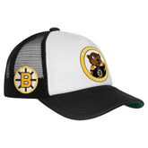 NHL Boston Bruins Mitchell & Ness Youth Mascot Adjustable Trucker Hat