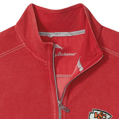 Big & Tall Montego Bay Half-Zip Pullover - Kansas City Chiefs Pullover