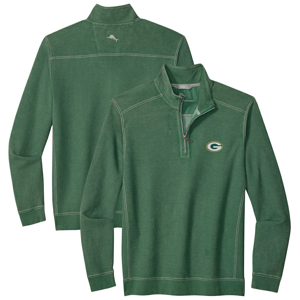 Big & Tall Montego Bay Half-Zip Pullover - Green Bay Packers Pullover