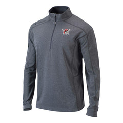 Gray Pittsburgh Pirates Columbia Omni-Wick Shotgun Quarter-Zip Pullover