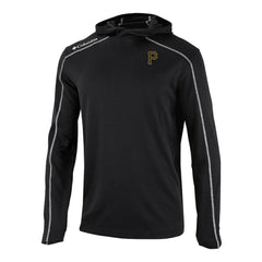 Black Pittsburgh Pirates Columbia Omni-Wick Shotgun Pullover Hoodie