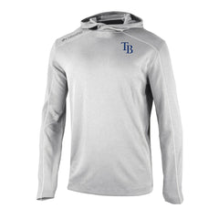 Gray Tampa Bay Rays Columbia Omni-Wick Shotgun Pullover Hoodie