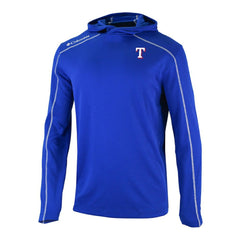 Royal Texas Rangers Columbia Omni-Wick Shotgun Pullover Hoodie