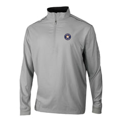 Gray Houston Astros Columbia Omni-Wick Bogey's Paradise Quarter-Zip Pullover