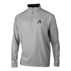 Gray Arizona Diamondbacks Columbia Omni-Wick Bogey's Paradise Quarter-Zip Pullover