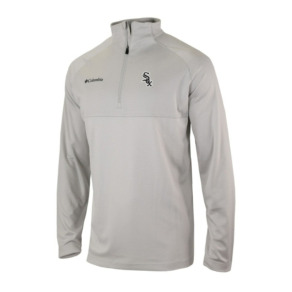 Gray Chicago White Sox Columbia Omni-Wick Raglan Rockin' It Quarter-Zip Pullover