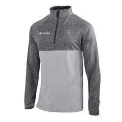 Gray Colorado Rockies Columbia Omni-Wick Raglan Rockin' It Quarter-Zip Pullover