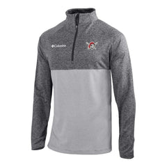 Gray Pittsburgh Pirates Columbia Omni-Wick Raglan Rockin' It Quarter-Zip Pullover