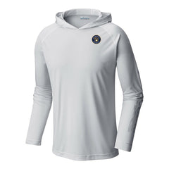 White Milwaukee Brewers Columbia Terminal Tackle Omni-Shade Pullover Hoodie