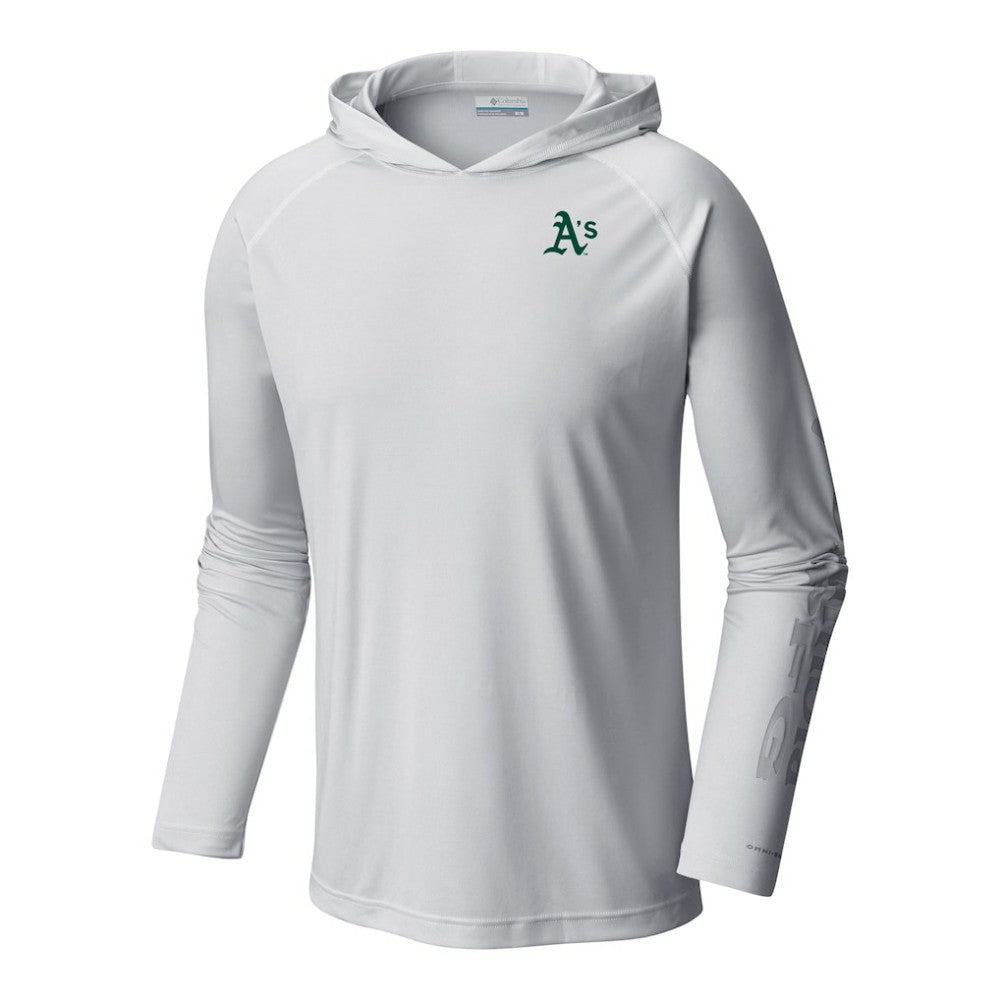 White Athletics Columbia Terminal Tackle Omni-Shade Pullover Hoodie