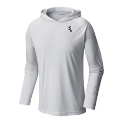 White Chicago White Sox Columbia Terminal Tackle Omni-Shade Pullover Hoodie