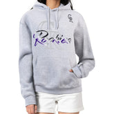 Heather Gray Colorado Rockies G-III 4Her by Carl Banks Women's Shadow Logo Graphic Pullover Hoodie