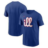 Royal Philadelphia Phillies Nike Local Hometown T-Shirt