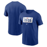 Royal Los Angeles Dodgers Nike Local Hometown T-Shirt