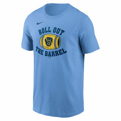 Light Blue Milwaukee Brewers Nike Local Hometown T-Shirt