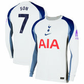 Son Heung-Min Tottenham Hotspur 2025/26 Home Replica Long Sleeve Jersey