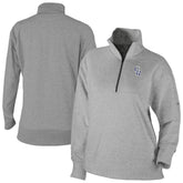 Gray Colorado Rockies Columbia Women's Birchwood Hills Quarter-Zip Pullover