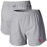 Gray Boston Red Sox Columbia Women's Tamiami Pull-On Shorts