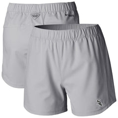Gray Chicago White Sox Columbia Women's Tamiami Pull-On Shorts