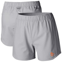 Gray Baltimore Orioles Columbia Women's Tamiami Pull-On Shorts