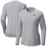 Gray Pittsburgh Pirates Columbia Tidal Tee II Long Sleeve T-Shirt