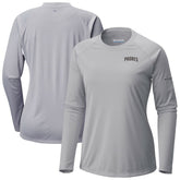 Gray San Diego Padres Columbia Tidal Tee II Long Sleeve T-Shirt
