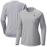 Gray Chicago White Sox Columbia Tidal Tee II Long Sleeve T-Shirt