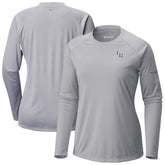 Gray Colorado Rockies Columbia Tidal Tee II Long Sleeve T-Shirt